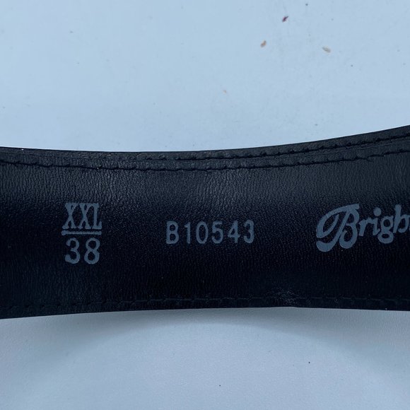 Ladies Belt Brighton STARDUST XXL/38 Black Leather - Picture 8 of 13